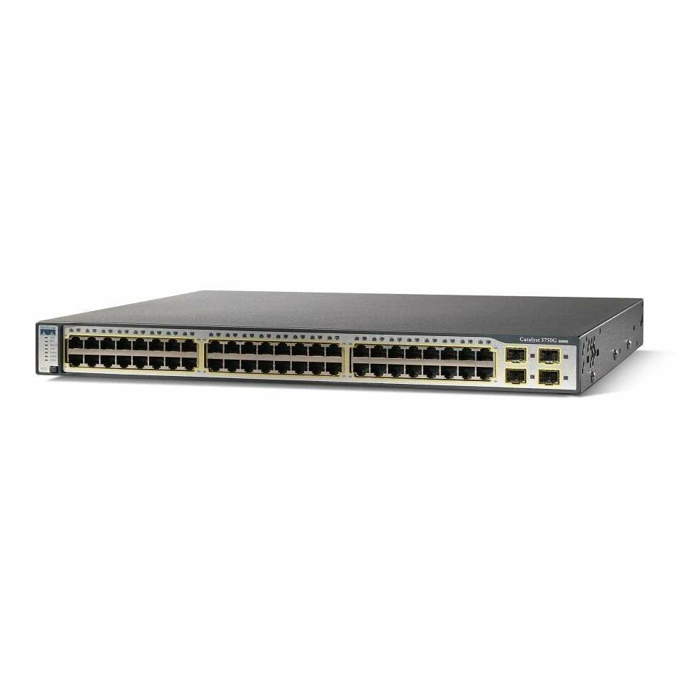 Cisco Catalyst 3750G 48 Port Gigabit Switch - WS-C3750G-48TS-E
