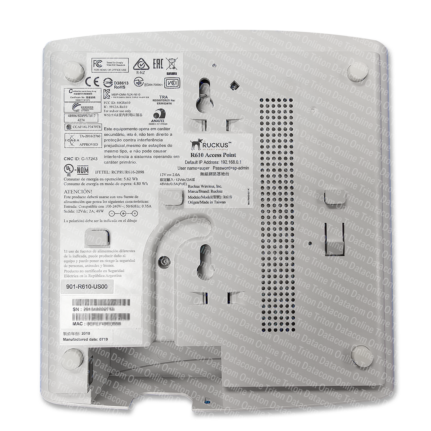 Ruckus R610 with ZoneFlex Software - 901-R610-US00