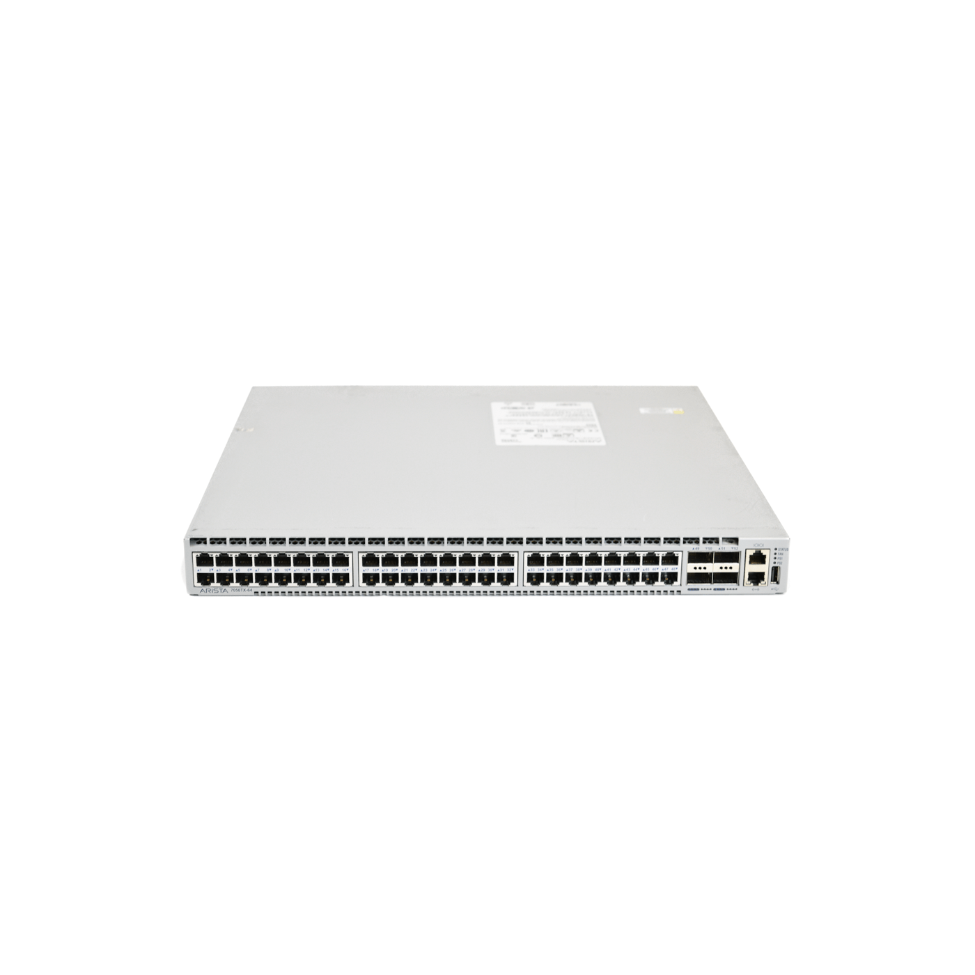 Arista Switches Arista 7050TX 48 Port Gigabit Switch  - DCS-7050TX-64-F Refurbished