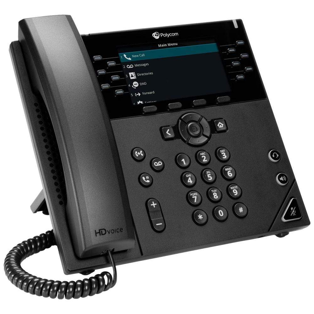 Polycom IP Phones - Polycom Polycom VVX450 OBI Edition IP Phone - VVX 450 2200-48842-025