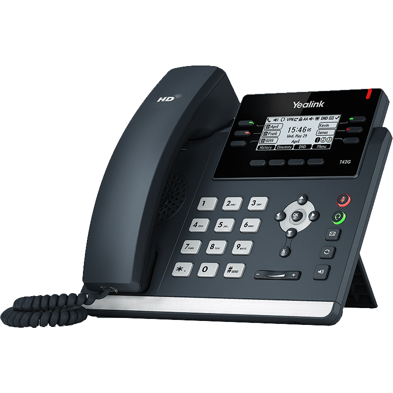 Yealink Yealink Yealink 12 Line SIP Gigabit IP Phone - YEALINK-T42G Refurbished